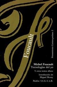 TECNOLOGIAS DEL YO | 9788475095585 | MICHEL FOUCAULT | Llibreria L'Odissea - Libreria Online de Vilafranca del Penedès - Comprar libros