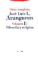 OBRAS COMPLETAS-ARANGUREN VOL.I | 9788481640052 | ARANGUREN | Llibreria Online de Vilafranca del Penedès | Comprar llibres en català