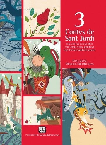 3 CONTES DE SANT JORDI | 9788498833690 | GOMÀ I RIBAS, ENRIC | Llibreria Online de Vilafranca del Penedès | Comprar llibres en català