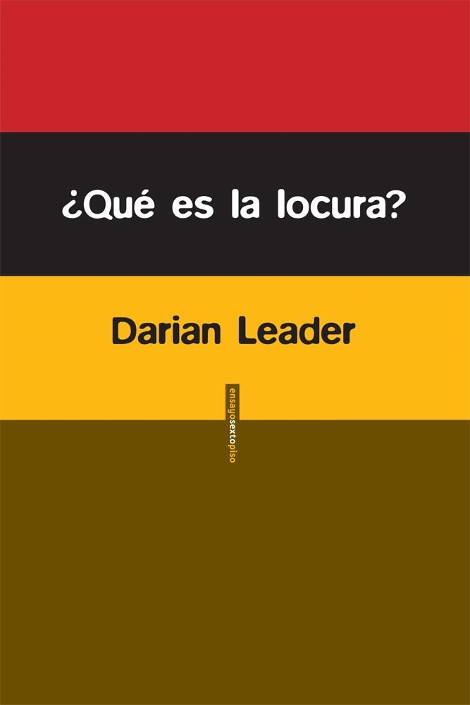 QUÉ ES LA LOCURA | 9788415601234 | LEADER, DARIAN | Llibreria Online de Vilafranca del Penedès | Comprar llibres en català