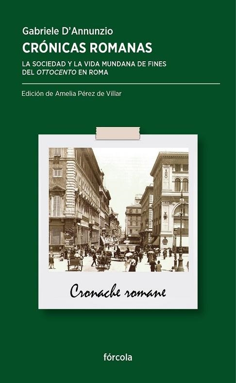 CRÓNICAS ROMANAS | 9788415174776 | D'ANNUNZIO, GABRIELE | Llibreria L'Odissea - Libreria Online de Vilafranca del Penedès - Comprar libros