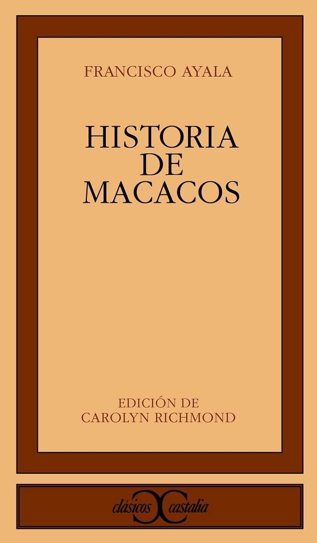 HISTORIA DE MACACOS | 9788470397080 | F.AYALA | Llibreria Online de Vilafranca del Penedès | Comprar llibres en català