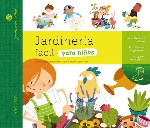 JARDINERÍA FÁCIL PARA NIÑOS | 9788415411925 | AA. VV. | Llibreria Online de Vilafranca del Penedès | Comprar llibres en català