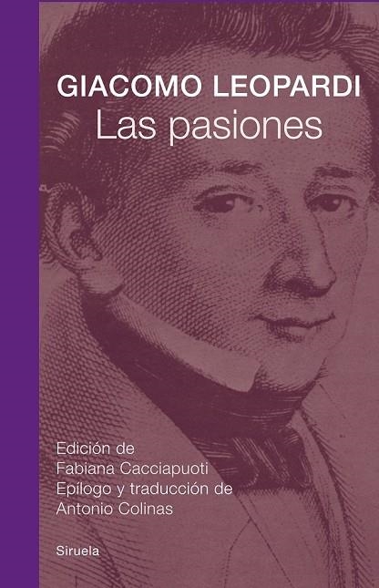 LAS PASIONES | 9788498418057 | LEOPARDI, GIACOMO | Llibreria Online de Vilafranca del Penedès | Comprar llibres en català