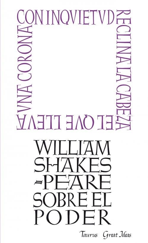 SOBRE EL PODER | 9788430600274 | SHAKESPEARE, WILLIAM | Llibreria L'Odissea - Libreria Online de Vilafranca del Penedès - Comprar libros