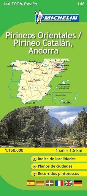 PIRINEOS ORIENTALES CATALAN ANDORRA MAPA ZOOM ESPAÑA 2010 | 9782067140653 | AA.VV | Llibreria Online de Vilafranca del Penedès | Comprar llibres en català