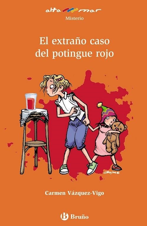 EL EXTRAÑO CASO DEL POTINGUE ROJO | 9788421698747 | VÁZQUEZ-VIGO, CARMEN | Llibreria Online de Vilafranca del Penedès | Comprar llibres en català