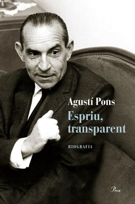 ESPRIU TRANSPARENT | 9788475883434 | PONS, AGUSTI | Llibreria Online de Vilafranca del Penedès | Comprar llibres en català