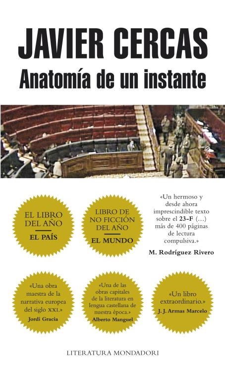 ANATOMIA DE UN INSTANTE | 9788439723127 | CERCAS, JAVIER | Llibreria Online de Vilafranca del Penedès | Comprar llibres en català