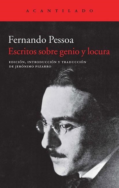 ESCRITOS SOBRE GENIO Y LOCURA | 9788415689607 | PESSOA, FERNANDO | Llibreria Online de Vilafranca del Penedès | Comprar llibres en català