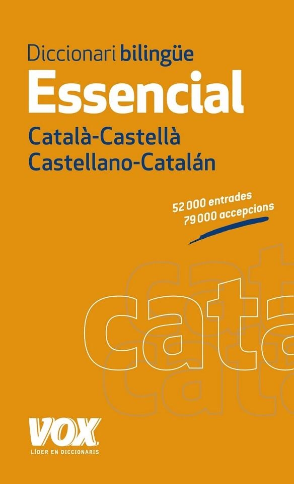 DICCIONARI BILINGUE ESSENCIAL CASTELLANO - CATALÁN / CATALÀ - CASTELLÀ | 9788499740461 | AA. VV. | Llibreria Online de Vilafranca del Penedès | Comprar llibres en català