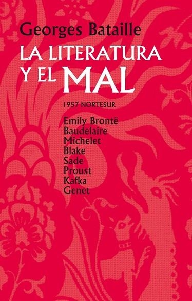 LA LITERATURA Y EL MAL | 9788493735784 | BATAILLE, GEORGES | Llibreria Online de Vilafranca del Penedès | Comprar llibres en català