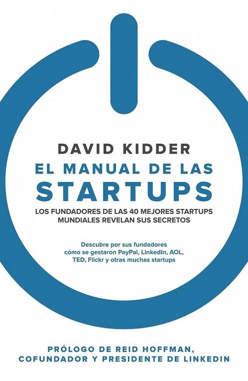 EL MANUAL DE LAS STARTUPS | 9788498752182 | KIDDER, DAVID    | Llibreria L'Odissea - Libreria Online de Vilafranca del Penedès - Comprar libros