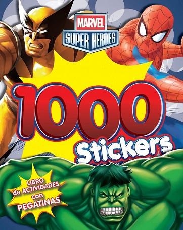 MARVEL SUPER HEROES 1000 STICKERS | 9788415343387 | MARVEL | Llibreria Online de Vilafranca del Penedès | Comprar llibres en català