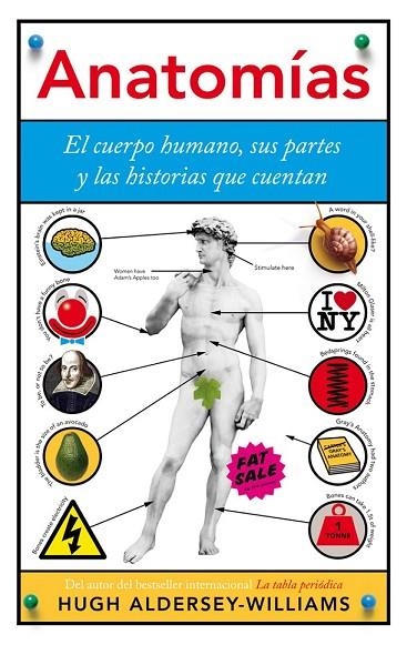 ANATOMÍAS | 9788434409590 | ALDERSEY WILLIAMS, HUGH | Llibreria Online de Vilafranca del Penedès | Comprar llibres en català