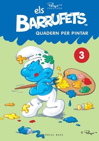 ELS BARRUFETS QUADERN PER PINTAR 3 | 9788415267065 | CULLIFORD "PEYO", PIERRE | Llibreria Online de Vilafranca del Penedès | Comprar llibres en català