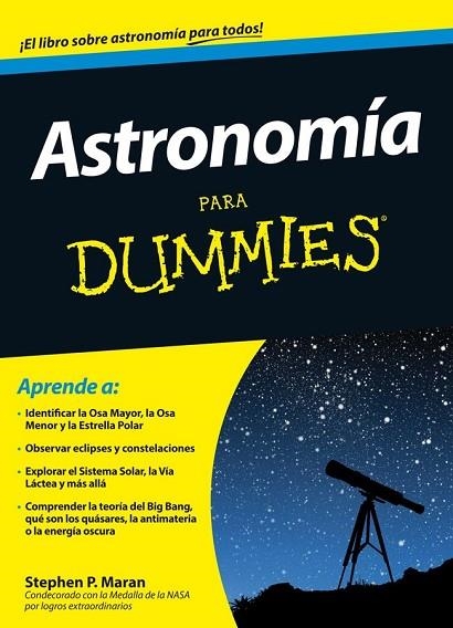 ASTRONOMÍA PARA DUMMIES | 9788432901492 | MARAN, STEPHEN P | Llibreria Online de Vilafranca del Penedès | Comprar llibres en català