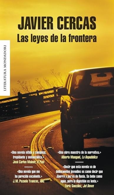 LAS LEYES DE LA FRONTERA | 9788439727637 | CERCAS, JAVIER | Llibreria Online de Vilafranca del Penedès | Comprar llibres en català