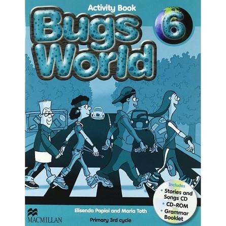 BUGS WORLD 6 ACTIVITY BOOK | 9780230407640 | AA. VV. | Llibreria Online de Vilafranca del Penedès | Comprar llibres en català