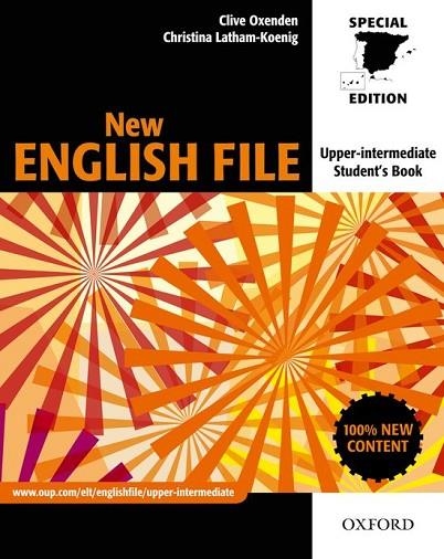 NEW ENGLISH FILE UPPER INTERMEDIATE STUDENT'S BOOK ( I TUTOR ) | 9780194518437 | AA. VV. | Llibreria Online de Vilafranca del Penedès | Comprar llibres en català