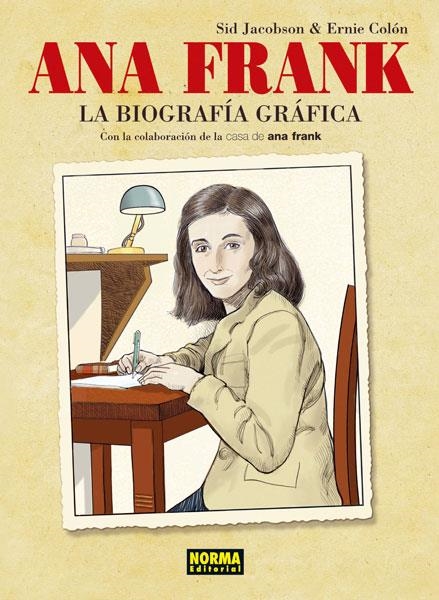 ANA FRANK LA BIOGRAFÍA GRÁFICA | 9788467911688 | JACOBSON, SID/COLÓN, ERNIE | Llibreria Online de Vilafranca del Penedès | Comprar llibres en català