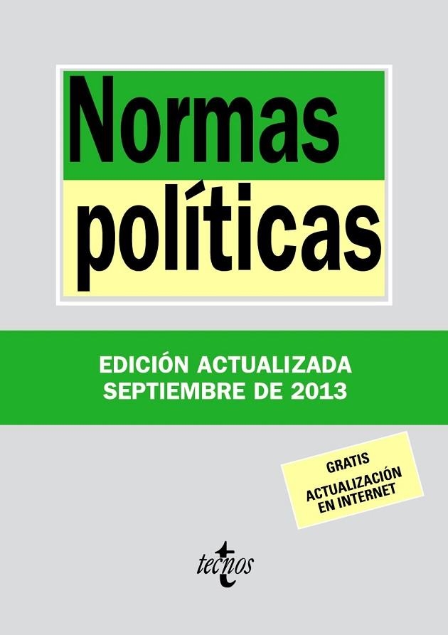 NORMAS POLÍTICAS | 9788430958658 | AA. VV. | Llibreria Online de Vilafranca del Penedès | Comprar llibres en català