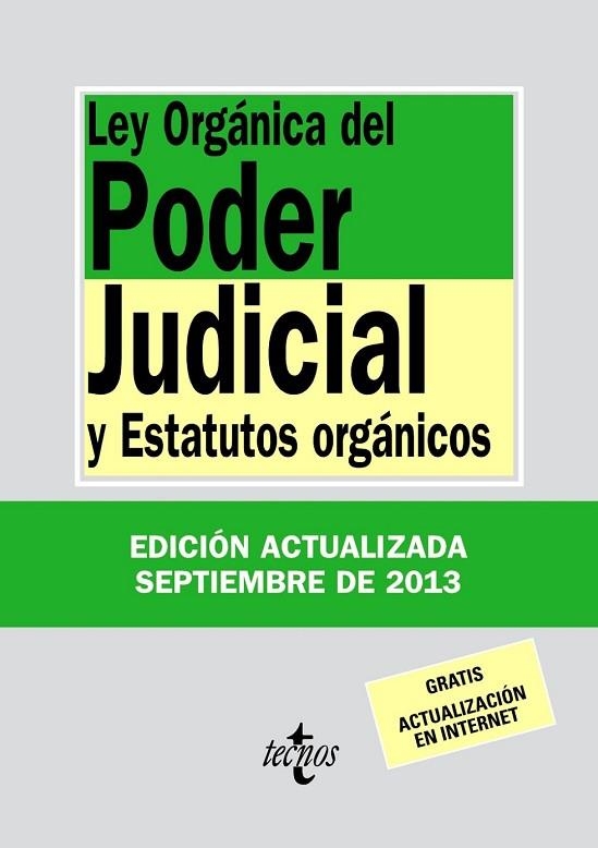 LEY ORGÁNICA DEL PODER JUDICIAL | 9788430958696 | AA. VV. | Llibreria Online de Vilafranca del Penedès | Comprar llibres en català