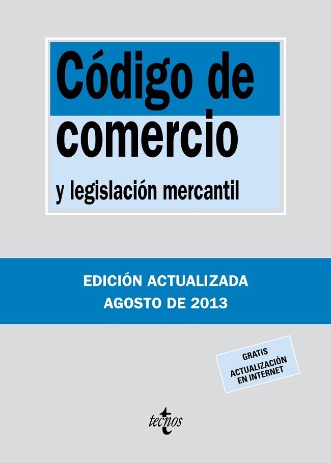 CÓDIGO DE COMERCIO Y LEGISLACIÓN MERCANTIL | 9788430958665 | AA. VV. | Llibreria Online de Vilafranca del Penedès | Comprar llibres en català