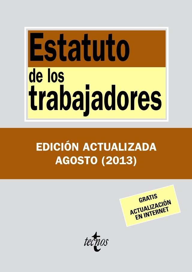 ESTATUTO DE LOS TRABAJADORES | 9788430958719 | AA. VV. | Llibreria Online de Vilafranca del Penedès | Comprar llibres en català