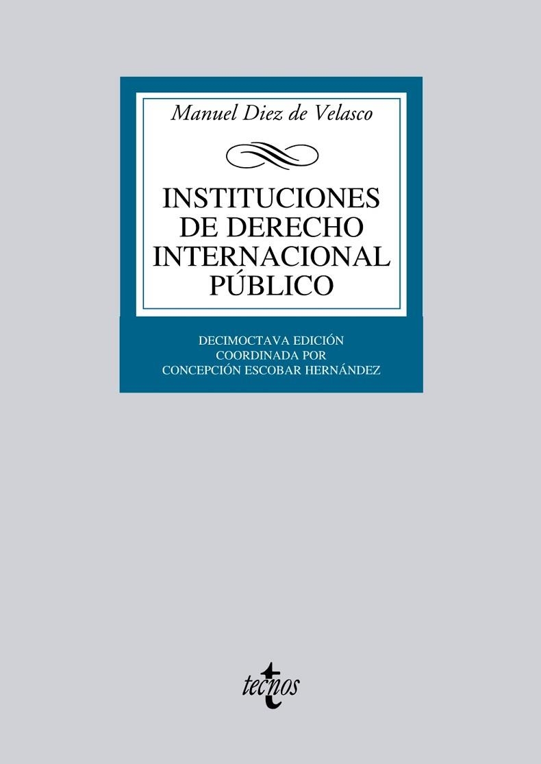 INSTITUCIONES DE DERECHO INTERNACIONAL PÚBLICO | 9788430953417 | AAVV | Llibreria Online de Vilafranca del Penedès | Comprar llibres en català