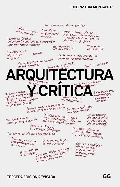 ARQUITECTURA Y CRÍTICA | 9788425227097 | MONTANER, JOSEP MARIA | Llibreria Online de Vilafranca del Penedès | Comprar llibres en català