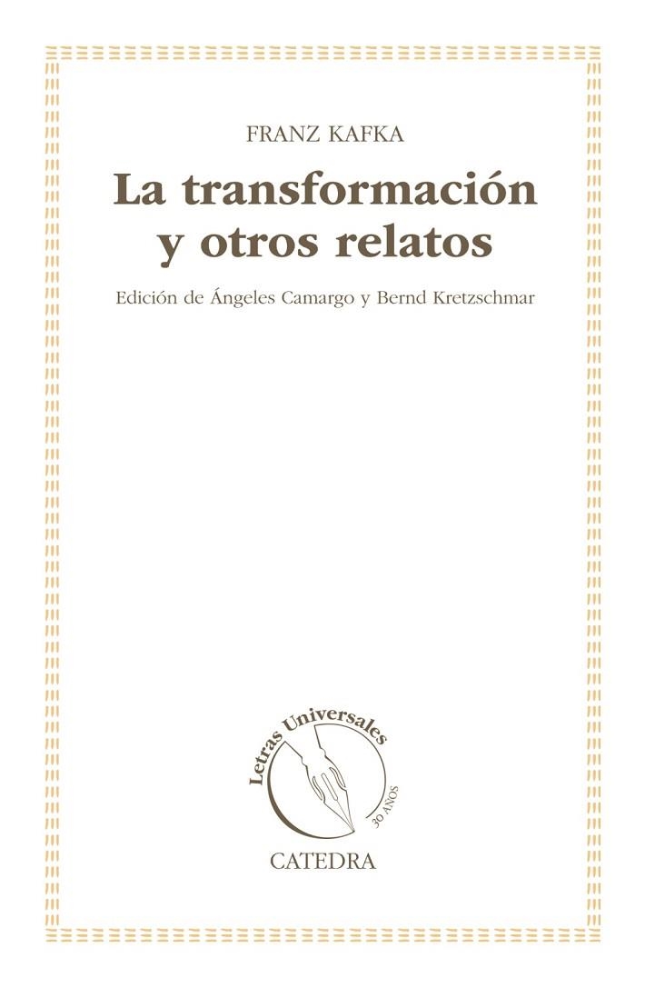 LA TRANSFORMACIÓN Y OTROS RELATOS | 9788437631752 | KAFKA, FRANZ | Llibreria Online de Vilafranca del Penedès | Comprar llibres en català