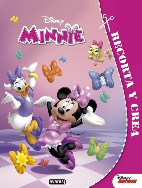 MINNIE RECORTA Y CREA | 9788444169880 | DISNEY | Llibreria Online de Vilafranca del Penedès | Comprar llibres en català