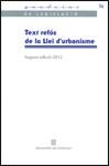 TEXT REFÓS DE LA LLEI D'URBANISME SEGONA EDICIÓ 2012 | 9788439388807 | AA. VV. | Llibreria Online de Vilafranca del Penedès | Comprar llibres en català