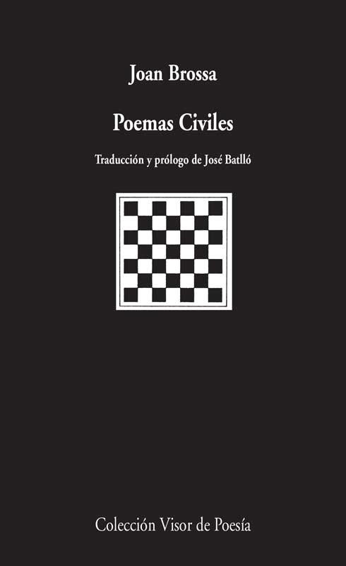 POEMAS CIVILES | 9788475222486 | BROSSA, JOAN | Llibreria L'Odissea - Libreria Online de Vilafranca del Penedès - Comprar libros