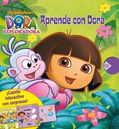 APRENDE CON DORA (DORA LA EXPLORADORA) | 9788448831974 | NICKELODEON | Llibreria Online de Vilafranca del Penedès | Comprar llibres en català