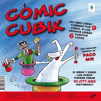 CÓMIC CÚBIK ( CASTELLÀ ) | 9788415357377 | MIR MALUQUER, FRANCISCO | Llibreria Online de Vilafranca del Penedès | Comprar llibres en català