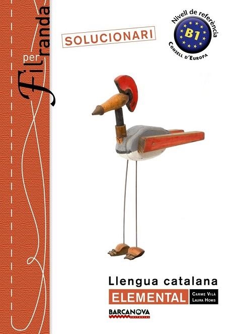 FIL PER RANDA. ELEMENTAL. SOLUCIONARI | 9788448932329 | VILÀ, CARME/HOMS, LAURA | Llibreria L'Odissea - Libreria Online de Vilafranca del Penedès - Comprar libros