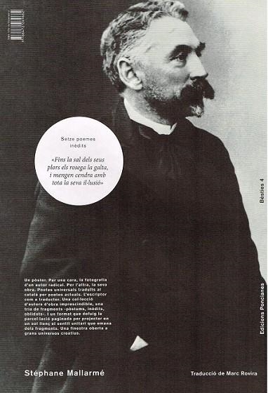 STÉPHANE MALLARMÉ PÒSTER EDICIONS PONCIANES | 9788472269682 | AAVV | Llibreria Online de Vilafranca del Penedès | Comprar llibres en català