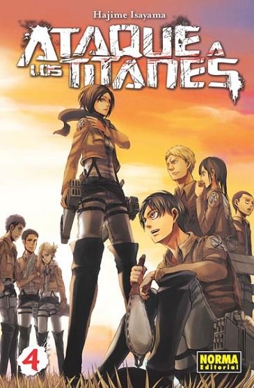 ATAQUE A LOS TITANES 4 | 9788467911503 | ISAYAMA, HAJIME | Llibreria Online de Vilafranca del Penedès | Comprar llibres en català