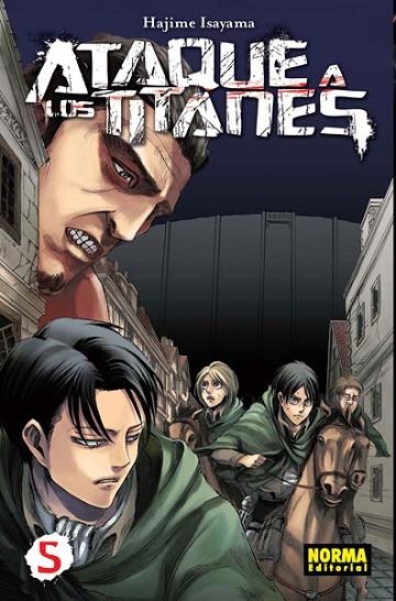 ATAQUE A LOS TITANES 5 | 9788467912616 | ISAYAMA, HAJIME | Llibreria Online de Vilafranca del Penedès | Comprar llibres en català