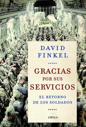 GRACIAS POR SUS SERVICIOS | 9788498926545 | FINKEL, DAVID | Llibreria Online de Vilafranca del Penedès | Comprar llibres en català