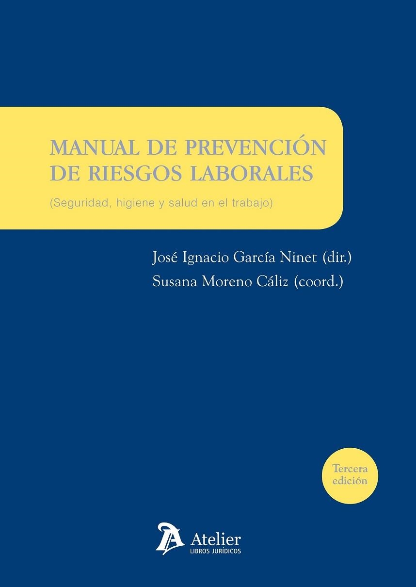 MANUAL DE PREVENCIÓN DE RIESGOS LABORALES. | 9788492788941 | GARCÍA NINET, JOSÉ IGNACIO | Llibreria Online de Vilafranca del Penedès | Comprar llibres en català