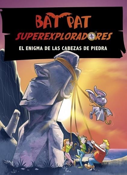 BAT PAT. SUPEREXPLORADORES 5. EL ENIGMA DE LAS CABEZAS DE PIEDRA | 9788415580850 | PAVANELLO,ROBERTO | Llibreria Online de Vilafranca del Penedès | Comprar llibres en català