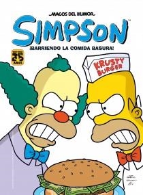 SIMPSON BARRIENDO LA COMIDA BASURA | 9788466654401 | MAGOS DEL HUMOR | Llibreria Online de Vilafranca del Penedès | Comprar llibres en català