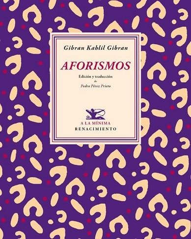 AFORISMOS | 9788484728634 | GIBRAN, GIBRAN KAHLIL | Llibreria Online de Vilafranca del Penedès | Comprar llibres en català