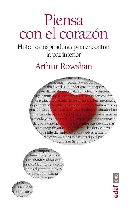 PIENSA CON EL CORAZÓN | 9788441433908 | ROWSHAN, ARTHUR | Llibreria Online de Vilafranca del Penedès | Comprar llibres en català