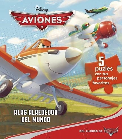 AVIONES ALAS ALREDEDOR DEL MUNDO 5 PUZLES | 9788499515250 | DISNEY | Llibreria Online de Vilafranca del Penedès | Comprar llibres en català