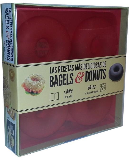 LAS RECETAS MÁS DELICIOSAS DE BAGELS & DONUTS | 9788448018764 | AA. VV. | Llibreria Online de Vilafranca del Penedès | Comprar llibres en català