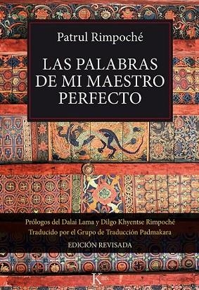 LAS PALABRAS DE MI MAESTRO PERFECTO | 9788499883694 | RIMPOCHE, PATRUL | Llibreria Online de Vilafranca del Penedès | Comprar llibres en català